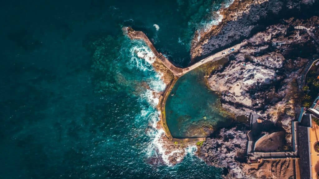 Photo by lucas marcou aerial view of island during daytime